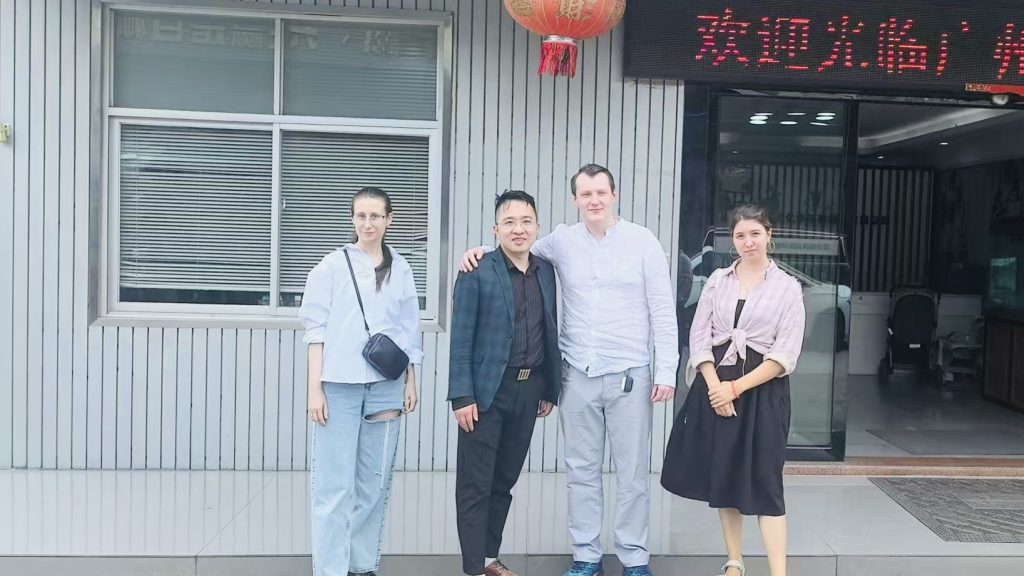 Pauline customer visit and partnership