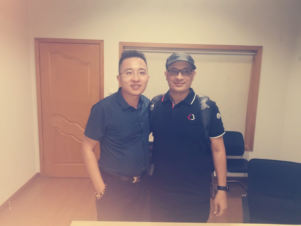 Pauline customer visit and partnership