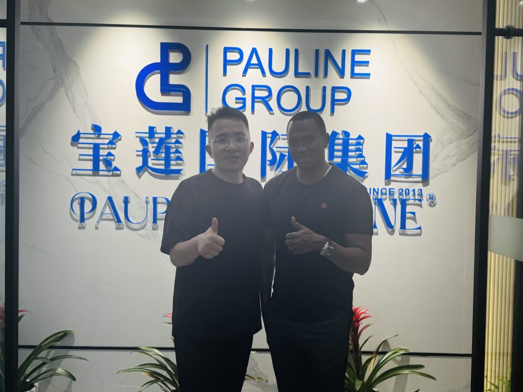 Pauline customer visit and partnership