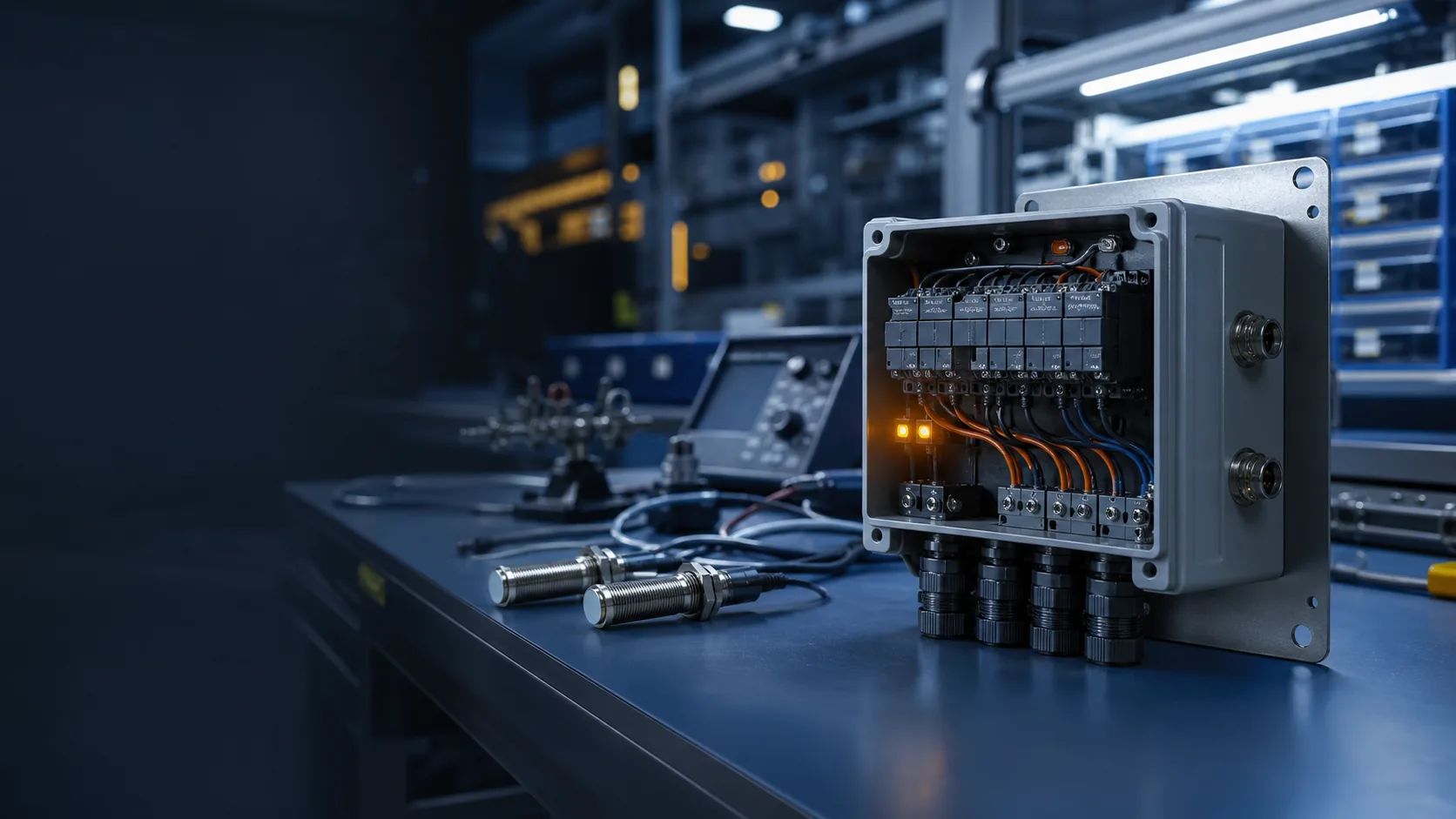 Illustrative Industrial Control Cabinet product application