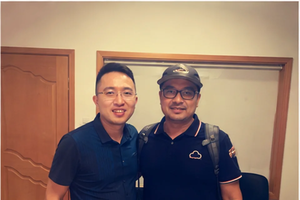 Pauline Group team meeting international customers and production partners