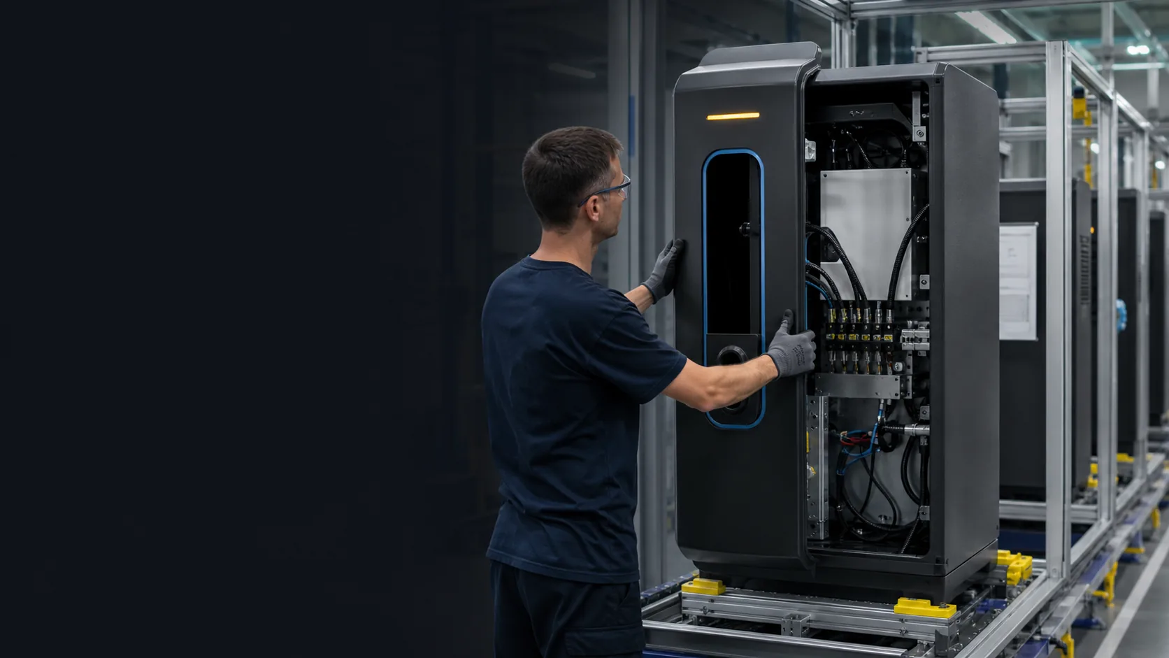 Illustrative EV Charging Station Enclosure product application