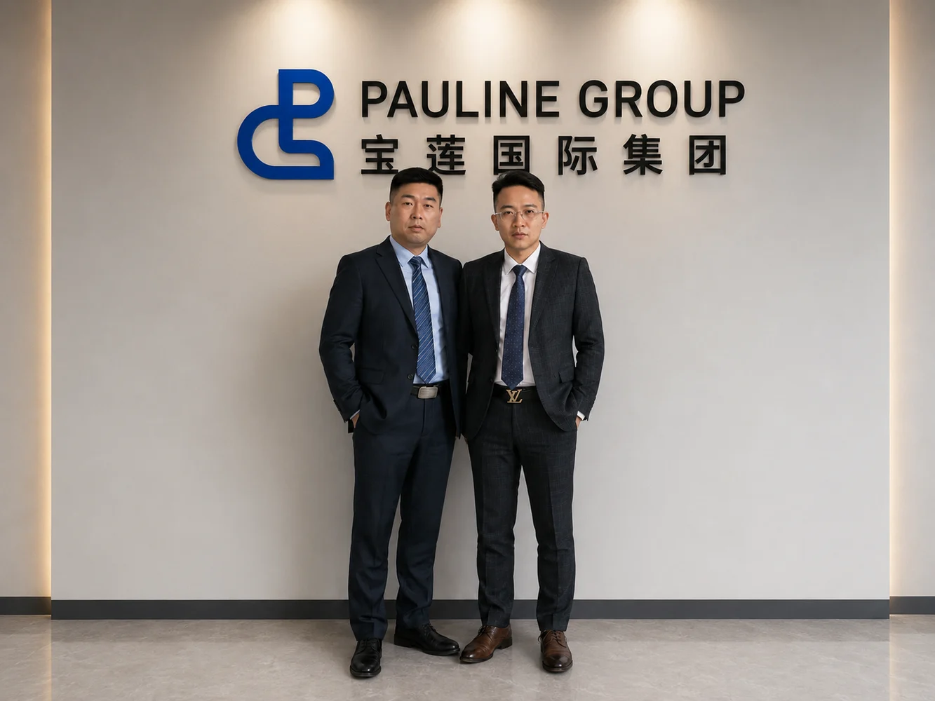 Pauline Group founders at the Suzhou office
